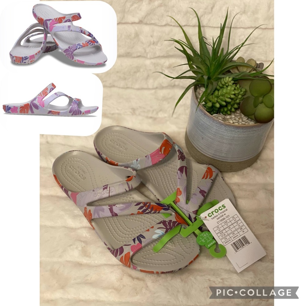 ✨🆕✨Brand New Crocs Kadee II Tropical Sandals